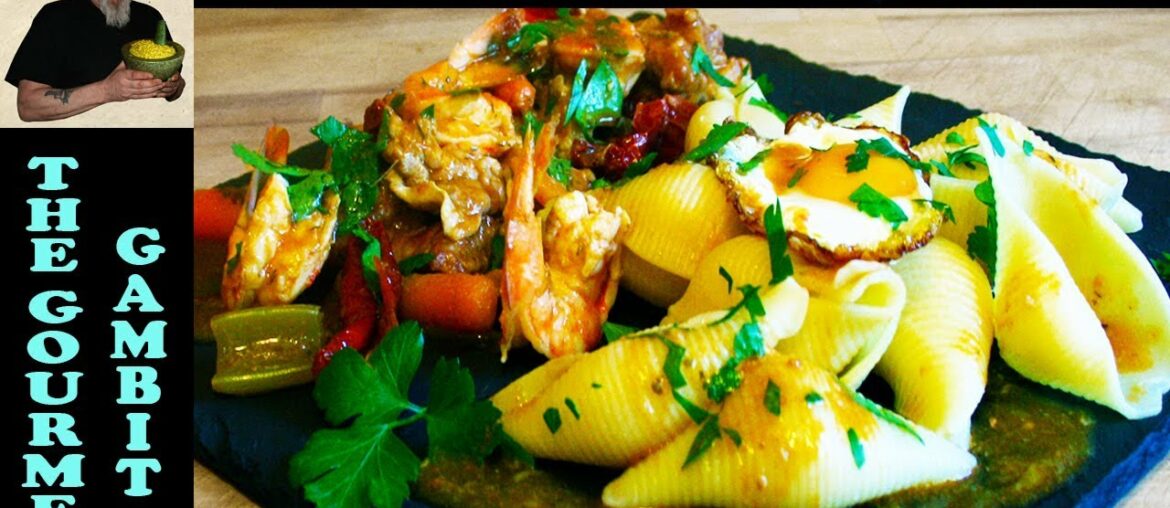 Veal and Prawn Marengo | French Bistro Recipe Veal and Prawn Marengo | French Bistro Recipe