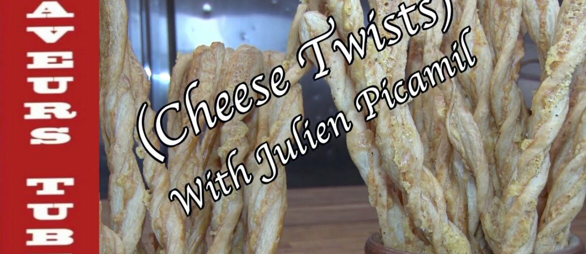 Cheese Twists with French Chef Julien  from Saveurs Dartmouth U.k.