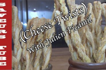 Cheese Twists with French Chef Julien  from Saveurs Dartmouth U.k.