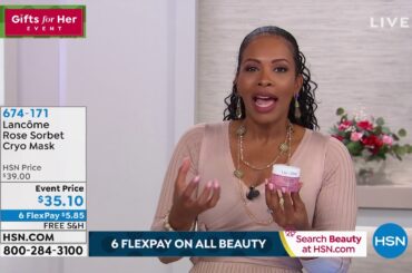 Lancme Rose Sorbet Cryo Mask