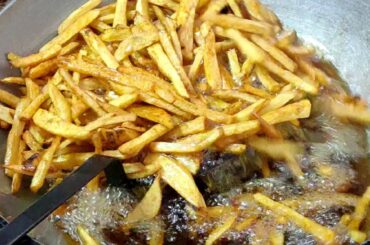 Perfect Crispy French Fries Potato Chips | Selling Restaurant Style French Fries Recipe