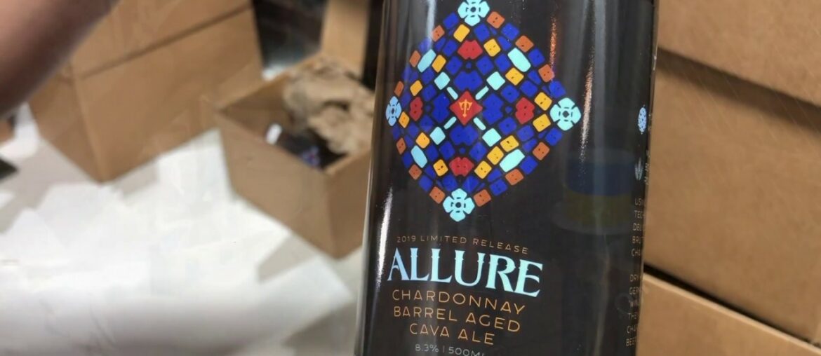 Alaro Bottling | Allure, Chardonnay Barrel Aged Brut Blonde Ale Alaro Bottling | Allure, Chardonnay Barrel Aged Brut Blonde Ale