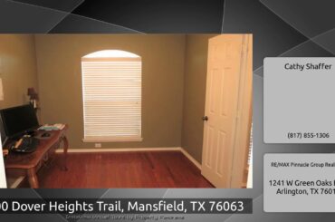 700 Dover Heights Trail, Mansfield, TX 76063