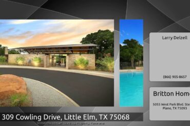 309 Cowling Drive, Little Elm, TX 75068