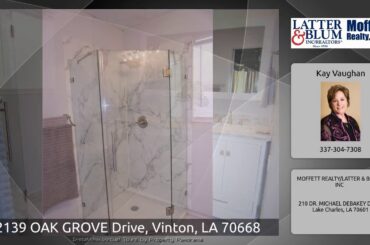2139 OAK GROVE Drive, Vinton, LA 70668