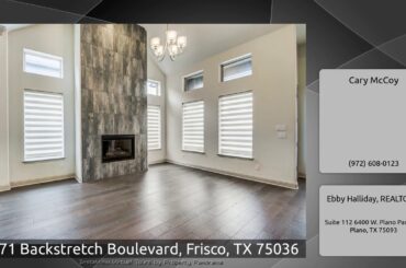 6671 Backstretch Boulevard, Frisco, TX 75036