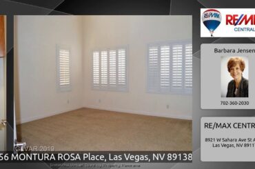 12256 MONTURA ROSA Place, Las Vegas, NV 89138