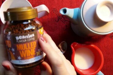 ASMR | 😂 Reading Comments from my No1 Troll! & Mulled Wine Coffee Test in a Whispered Ramble Chat