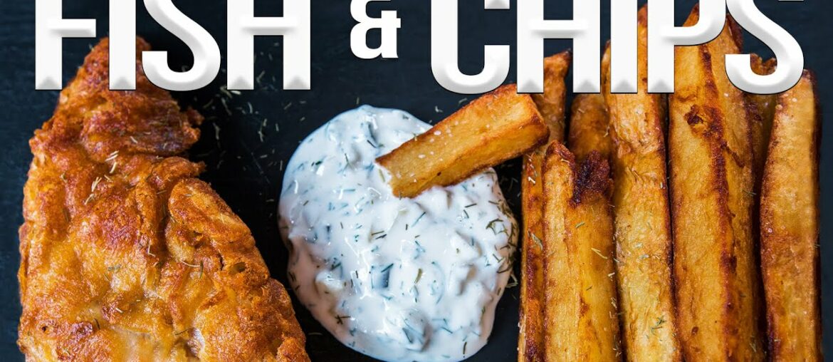 Homemade Fish and Chips Recipe | SAM THE COOKING GUY 4K Homemade Fish and Chips Recipe | SAM THE COOKING GUY 4K
