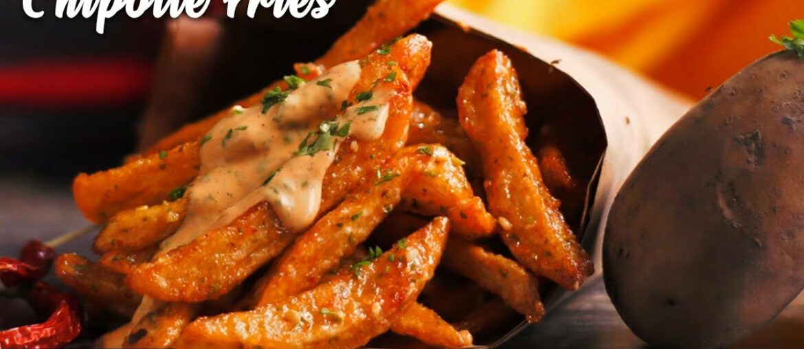 Chipotle Fries Recipe | French Fries With Chipotle Mayo Dressing | Fries Recipe