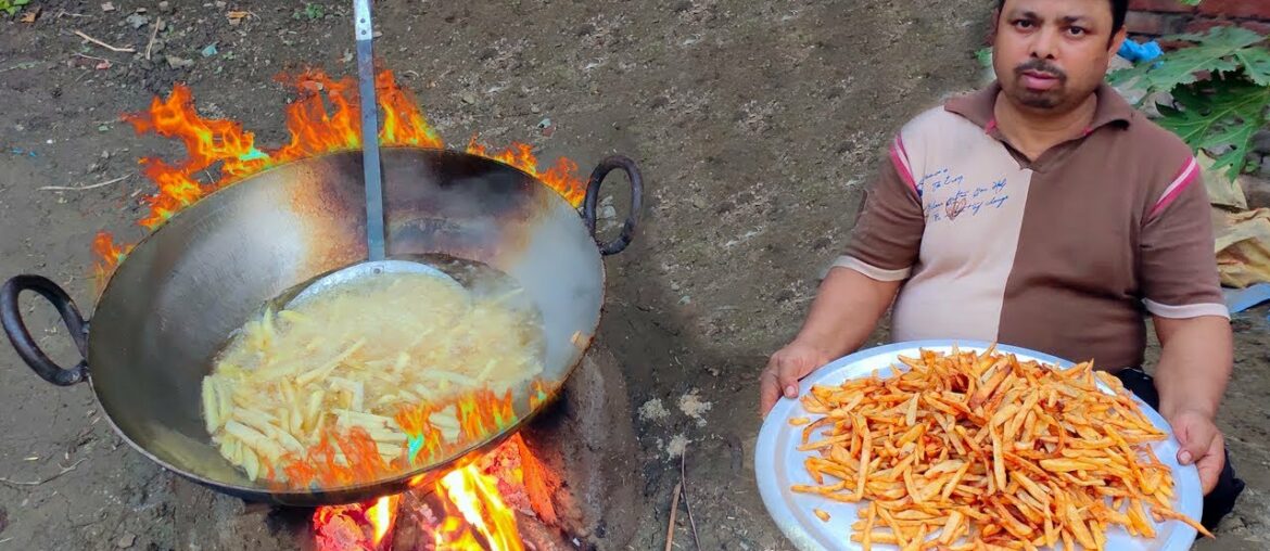 crispy & crunchy FrenchFries recipe by Lalaji | French Fries recipe prepared for kids | Lala Ji