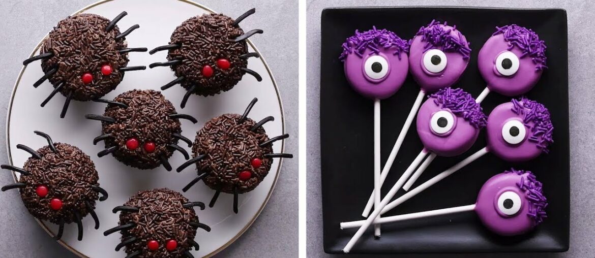 Last Minute Halloween Treats | Halloween Recipes | DIY Easy Halloween Treats by So Yummy