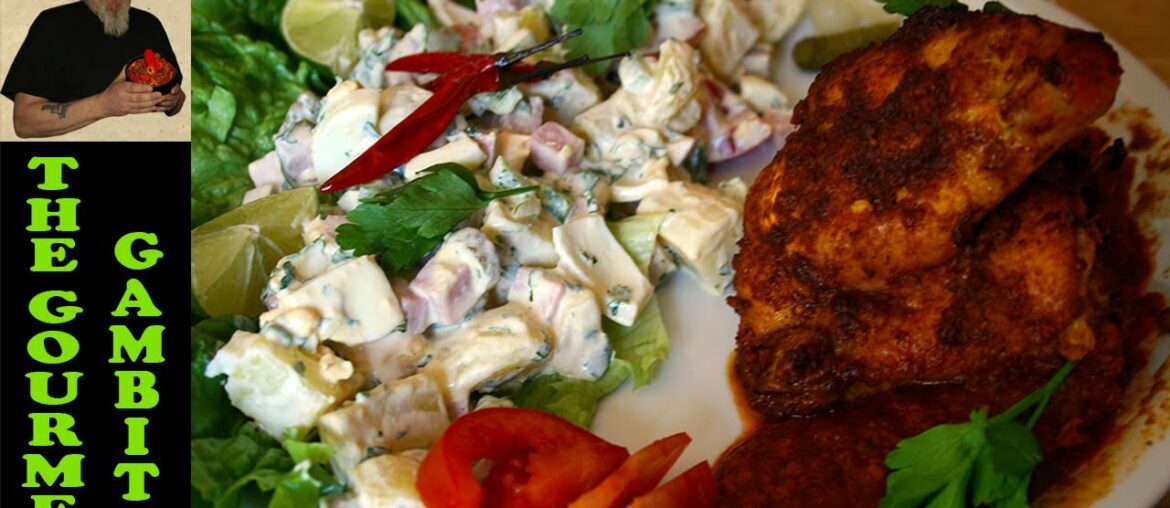 Piedmontese salad with Spicy Chicken | French Bistro Recipe Piedmontese salad with Spicy Chicken | French Bistro Recipe