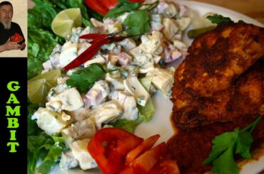 Piedmontese salad  with Spicy Chicken | French Bistro Recipe