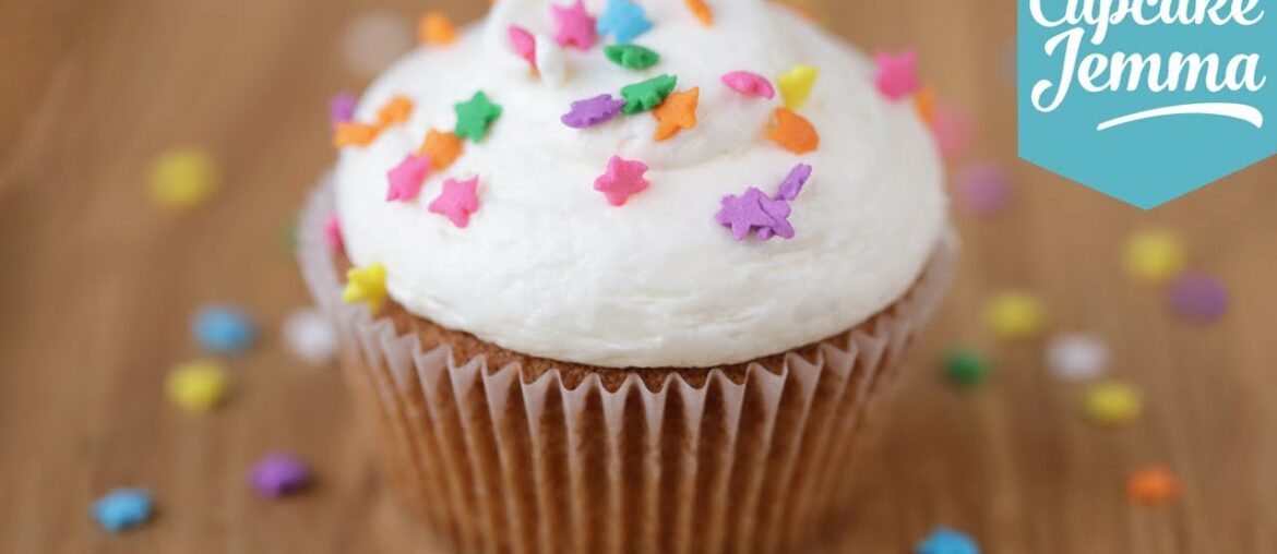 The Perfect Vanilla Cupcake Recipe | Cupcake Jemma