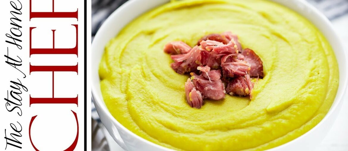 How to Make Split Pea Soup | The Stay At Home Chef