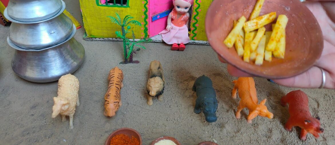 Miniature French Fries | French Fries Recipe | Miniature Cooking | Tiny Food