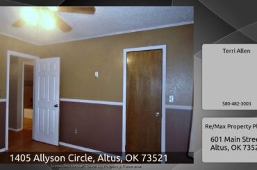 1405 Allyson Circle, Altus, OK 73521
