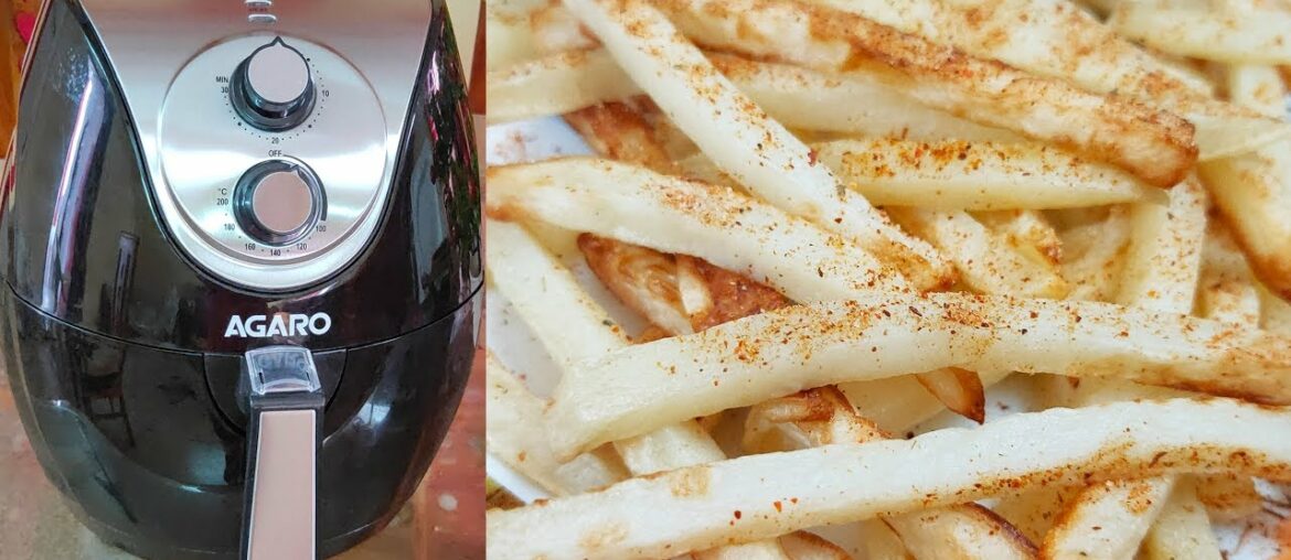 French fries Recipe in Agaro Air Fryer | Potato Finger Chips Recipe | Masala French fries Recipe French fries Recipe in Agaro Air Fryer | Potato Finger Chips Recipe | Masala French fries Recipe