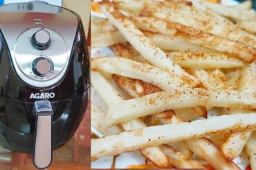French fries Recipe in Agaro Air Fryer | Potato Finger Chips Recipe | Masala French fries Recipe