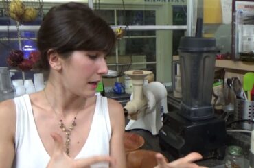 chef Morgan from France shares  a raw vegan french version recipe