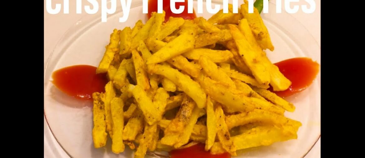 How to Make Crispy French Fries Recipe | Homemade Perfect French Fries Recipe | potato chips recipe