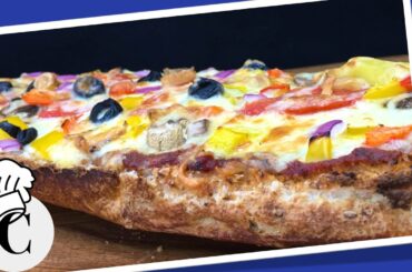 How to Make French Bread Pizza! An Easy, Healthy Recipe!