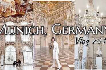 MUNICH GERMANY TRAVEL VLOG 2019 / Christmas Village, Street Wine & Shopping!