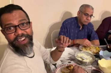 Visiting my family in France | Uncle and aunt | Indian Food | French Wine |