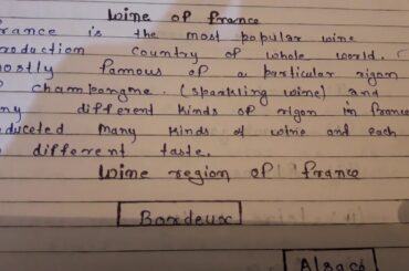 Wine region of France