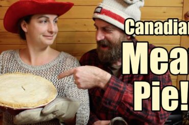Traditional Acadian Tourtière Christmas Meat Pie Recipe | Learn How To Make CANADIAN MEAT PIE!