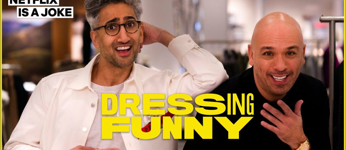 Jo Koy Bets Tan France $20 That He Can't Wear Stripes | Dressing Funny | Netflix Is A Joke Jo Koy Bets Tan France $20 That He Can't Wear Stripes | Dressing Funny | Netflix Is A Joke