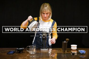 How To Make AeroPress Coffee - The Winning Recipe (WAC 2017)