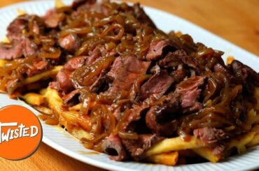 French Dip Loaded Steak Fries Recipe | Twisted