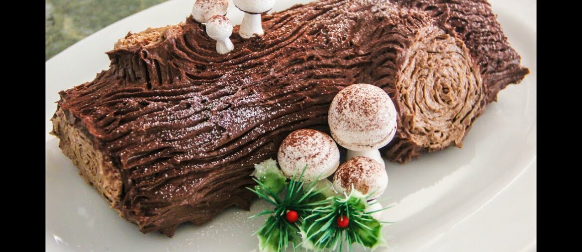 Buche de Noel Recipe - Japanese Cooking 101
