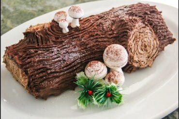 Buche de Noel Recipe - Japanese Cooking 101