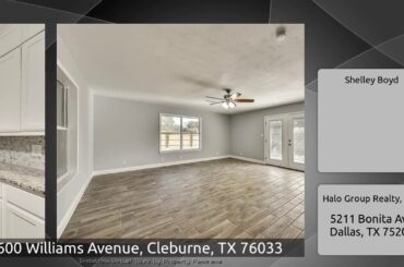600 Williams Avenue, Cleburne, TX 76033