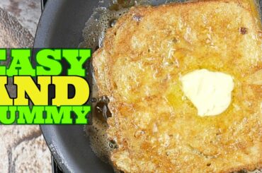 Vanilla Cinnamon French Toast - Very Easy