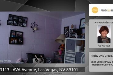 3113 LAVA Avenue, Las Vegas, NV 89101