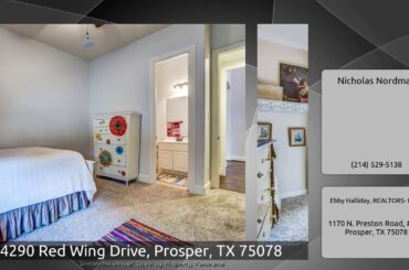 4290 Red Wing Drive, Prosper, TX 75078