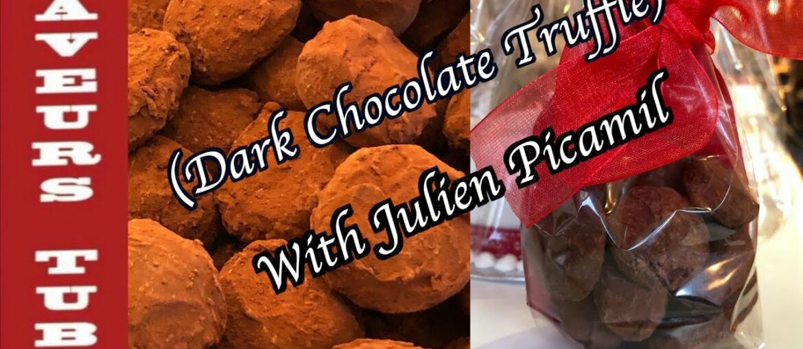 Dark Chocolate Truffle with French TV Chef Julien from Saveurs Dartmouth U.K.