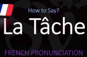 How to Pronounce La Tâche? (Domaine Romanée-Conti) French Grand Cru Wine Pronunciation