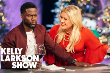 Kevin Hart And Kelly Can't Stop Laughing During This Wine-Tasting Demo
