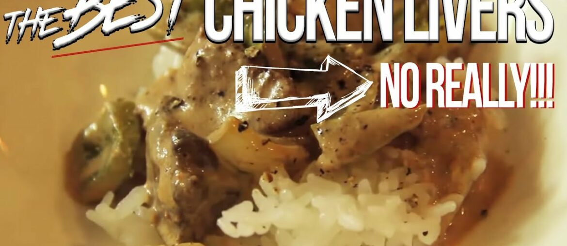 The Best Chicken Livers Recipe - No Really! SAM THE COOKING GUY