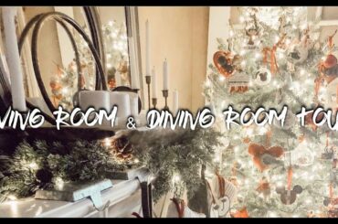 CHRISTMAS DECOR TOUR | LIVING ROOM & DINING ROOM