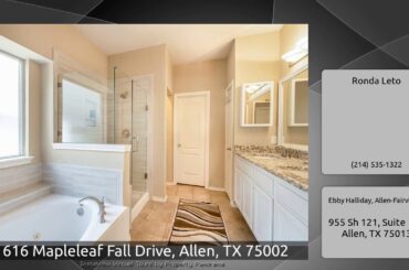1616 Mapleleaf Fall Drive, Allen, TX 75002