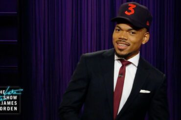Chance The Rapper Brings a British Accent to Late Late