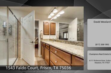1543 Faldo Court, Frisco, TX 75036