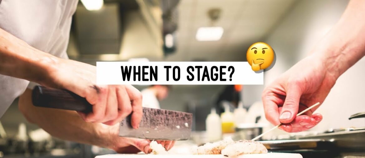 Is it better to Stage early or late in your career?
