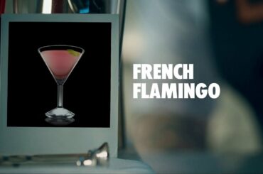 FRENCH FLAMINGO DRINK RECIPE - HOW TO MIX